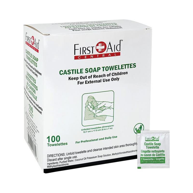 Image - CASTILE SOAP WIPES @100