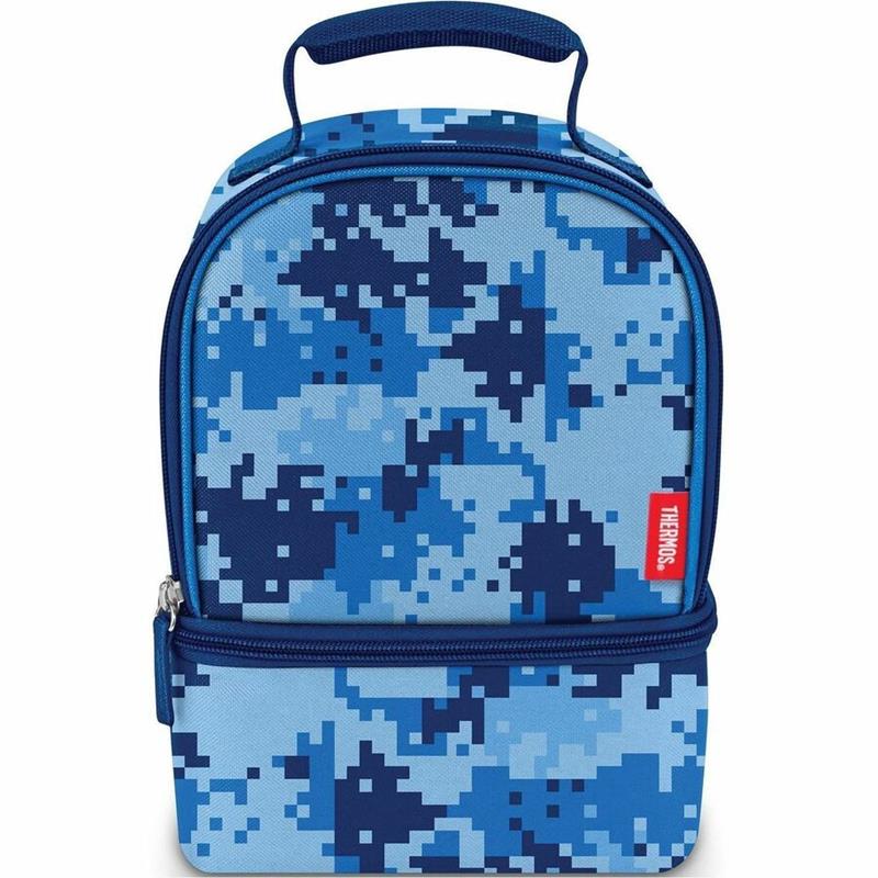 Image Thermos Cyber Camo Dual Lunch Box