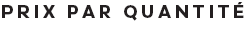 Prix et quantité