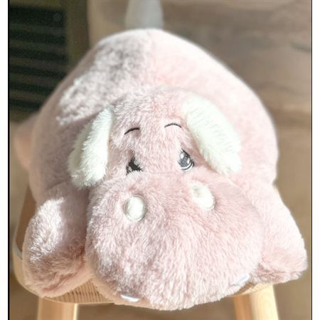 Peluche lourde Hippopo l'hippopotame 1.5 kg