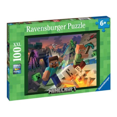 Casse-tête Monstres de Minecraft (100 XXL pcs) Ravensburger