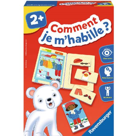 Comment je m'habille ?, Ravensburger