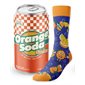 Chaussettes soda orange