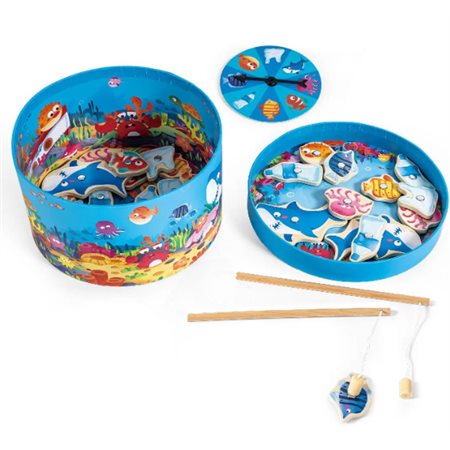 Jeu de pêche, sauvons la mer, Hape