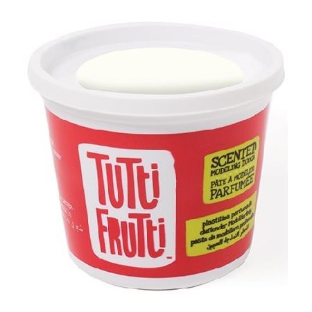 Pâte à modeler Tutti Frutti inodore BLANCHE 250g