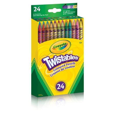 Crayons de couleur effaçables Twistable