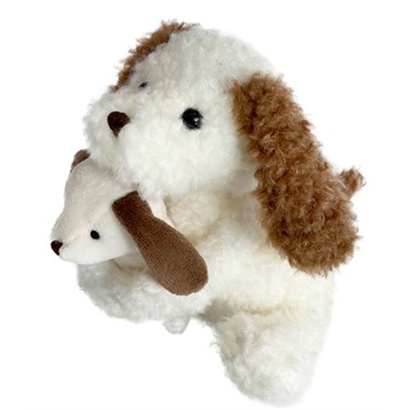 Chien Nafi avec son bébé