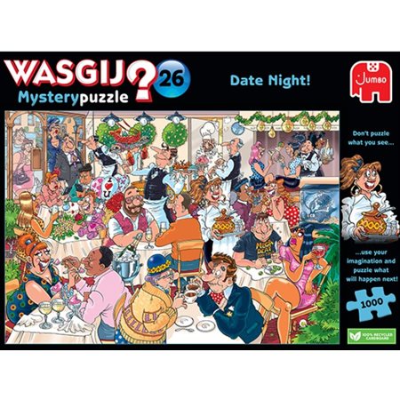 Casse-tête Saint-Valentin ! 1000 pcs, Wasgij mystère #26