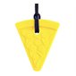 Collier Mâch. Pizza Jaune SOUPLE