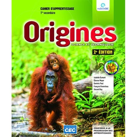 ORIGINES, CAH. SEC.1 + ACCES WEB=2E ED.